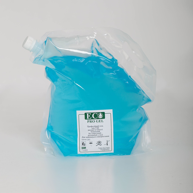 Гель для УЗД EcoPro Gel 5000 г. Блакитний - Фото 1 Гель для УЗД EcoPro Gel 5000 г. Блакитний - изображение 1