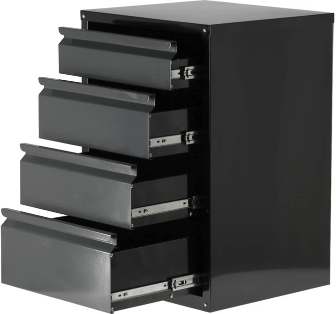 Szafka warsztatowa Vorel 58434 garażową 4 szuflady (5906083112942) - obraz 1