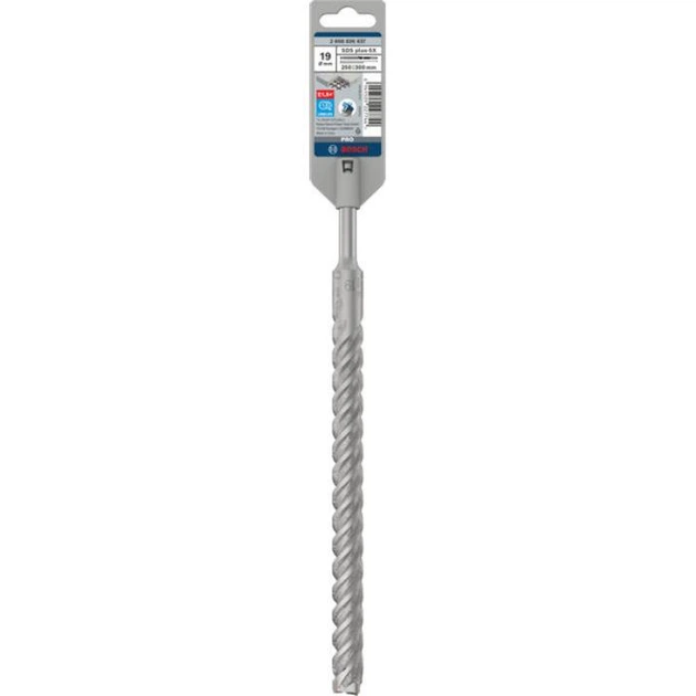 Квадробур Bosch SDS-Plus-5X 19х250x300 мм (2608836637) - изображение 2