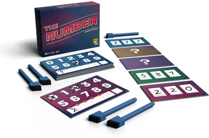 Gra planszowa Asmodee The number (edycja holenderska) (5425016926789) - obraz 2
