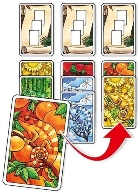 Настільна гра Asmodee Coloretto (голландське видання) (8717371241193) - зображення 4