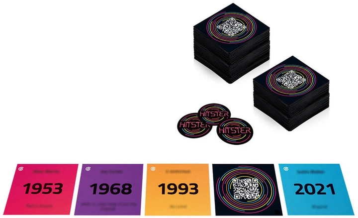 Настільна гра Jumbo Hitster: Guilty pleasures (голландське видання) (8710126199534) - зображення 3