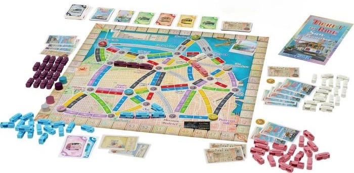 Gra planszowa Asmodee Ticket to ride: San Francisco (edycja niemiecka) (0824968205648) - obraz 2