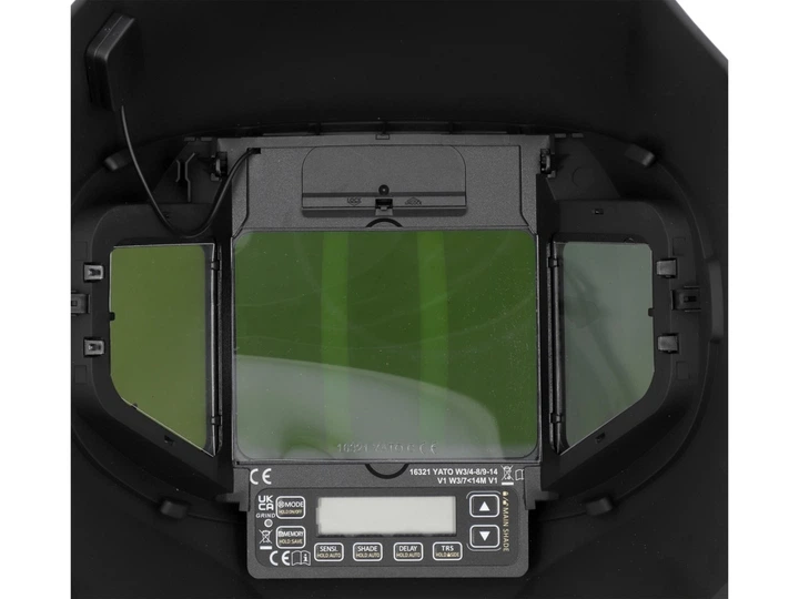 Przyłbica spawalnicza YATO Astro True Color samościemniająca YT-73938 (5906083106781) - obraz 9