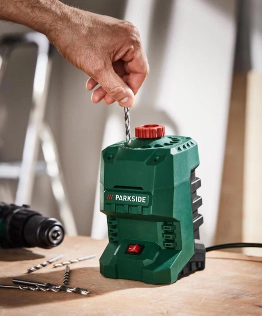 Витринный образец Точилка для сверл Parkside PBSG 95 G6 (95 Вт, 3 13 мм, 1350 об/мин - изображение 3