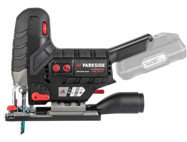 Бесщеточный аккумуляторный лобзик PARKSIDE Performance PSSPA 20 C3 (PSSPA 20 C3) - изображение 5