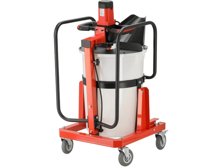 Змішувальна станція будівельних розчинів YATO на колесах 1900 Вт бак 100 л YT-82606 (5906083108075) - зображення 2