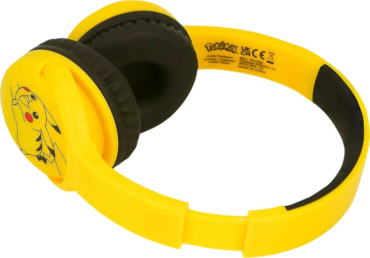 Навушники OTL Pikachu Core Kids Wireless Yellow/Black (5055371628754) - зображення 2