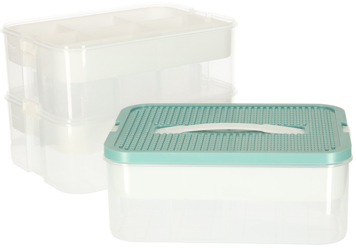 Органайзер KIK з кришкою триярусний (5903039766525) - зображення 7