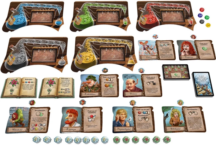 Настільна гра 999 Games The Quacks of Quedlinburg: The Alchemists (доповнення, голландське видання) (8719214429911) - зображення 2