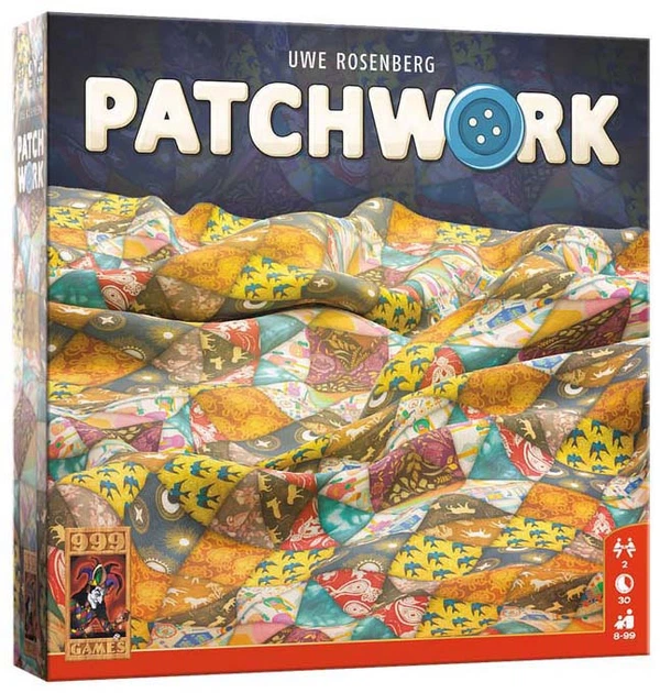 Настільна гра 999 Games Patchwork (німецьке видання) (8721184281871) - зображення 1