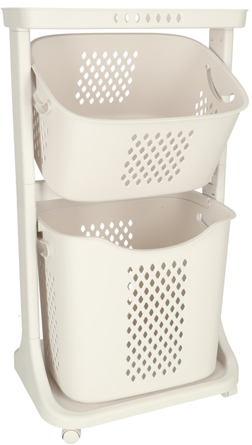 Контейнери для зберігання KIK подвійні на колесах (5903039747470) - зображення 2