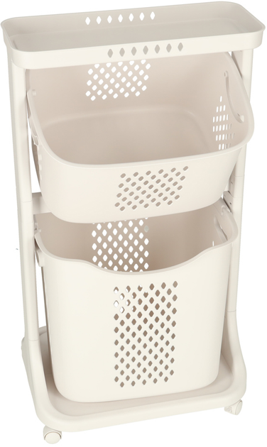 Контейнери для зберігання KIK подвійні на колесах (5903039747470) - зображення 4