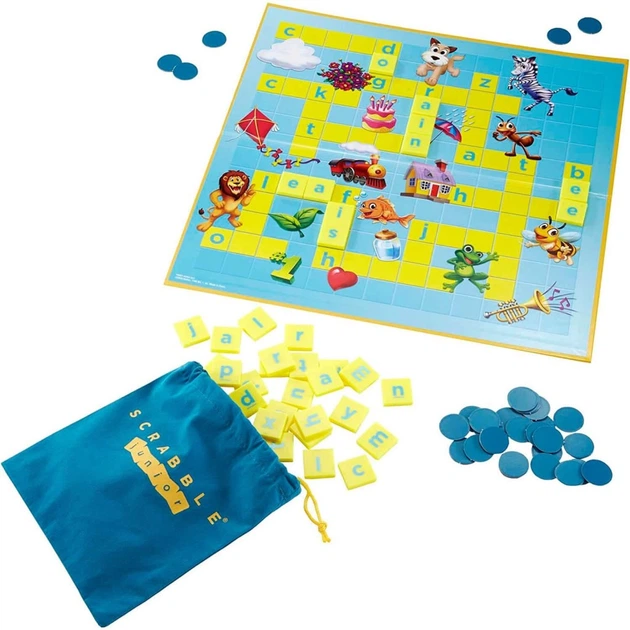 Gra planszowa Mattel Junior Scrabble (edycja francuska) (746775261320) - obraz 2