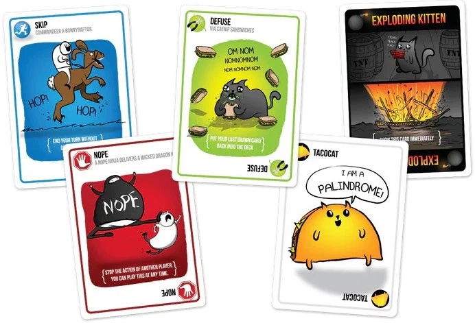 Настільна гра Asmodee Exploding Kittens (голландське видання) (0810083040387) - зображення 3