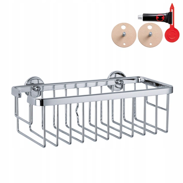 Одинарний кошик для душу TESA Aluxx 92 x 250 x 125 мм (4042448447128) - зображення 2