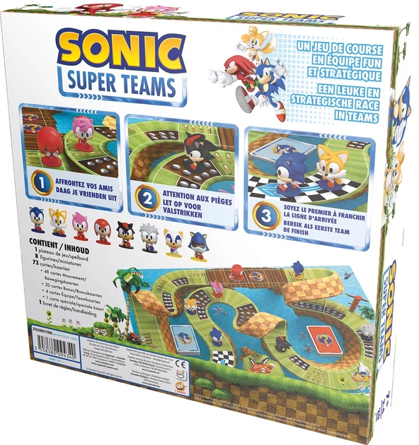 Gra planszowa Asmodee Sonic: Super teams (edycja holenderska) (3558380094340) - obraz 3