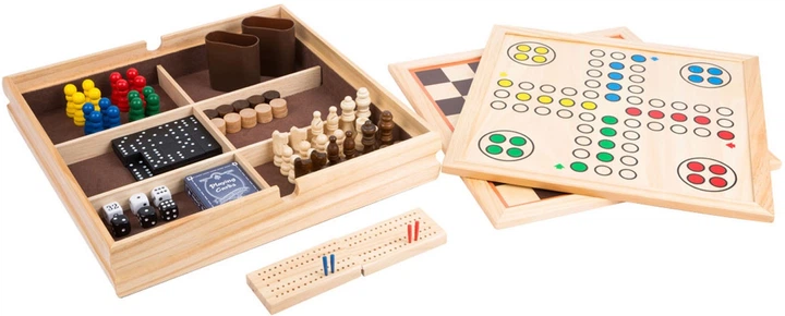 Настільна гра Small Foot 9 в 1 Classic Games (китайське видання) (4020972112774) - зображення 3