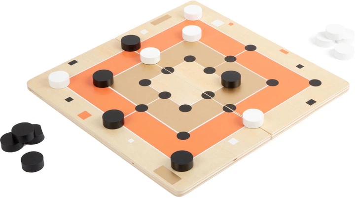 Gra planszowa Small Foot 2 w 1 Solitaire and mill game (edycja chińska) (4020972122209) - obraz 2