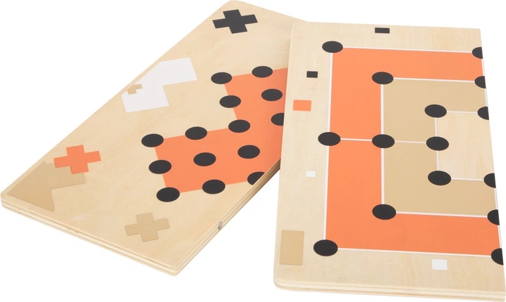 Gra planszowa Small Foot 2 w 1 Solitaire and mill game (edycja chińska) (4020972122209) - obraz 5