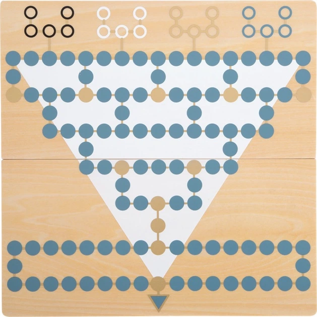 Gra planszowa Small Foot 2 w 1 Barricade and halma (edycja chińska) (4020972122230) - obraz 2