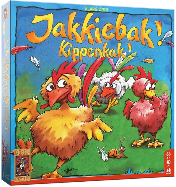 Настільна гра 999 Games Jackie Bake! Chicken Poop! (голландське видання) (8717249193401) - зображення 1