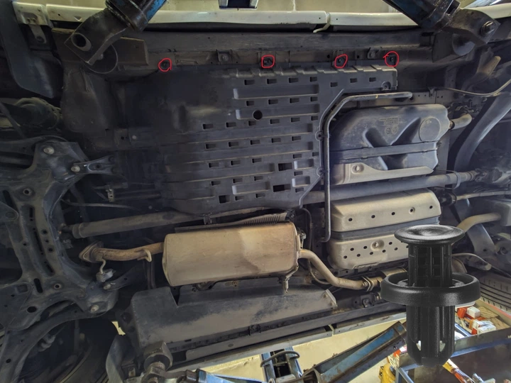 Кліпса бампера, підкапотного пластика, захисту днища Honda, Acura, Toyota, Lexus 91505TM8003 - зображення 4
