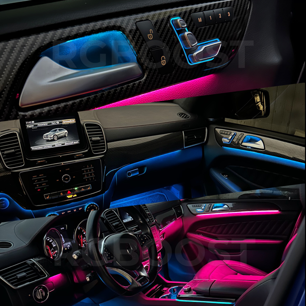 RGB 18в1 Контурне Ambient підсвічування салону авто (Преміум якість) - зображення 3
