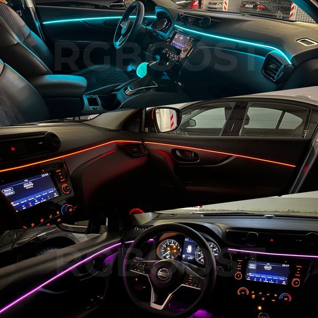RGB 18в1 Контурне Ambient підсвічування салону авто (Преміум якість) - зображення 4