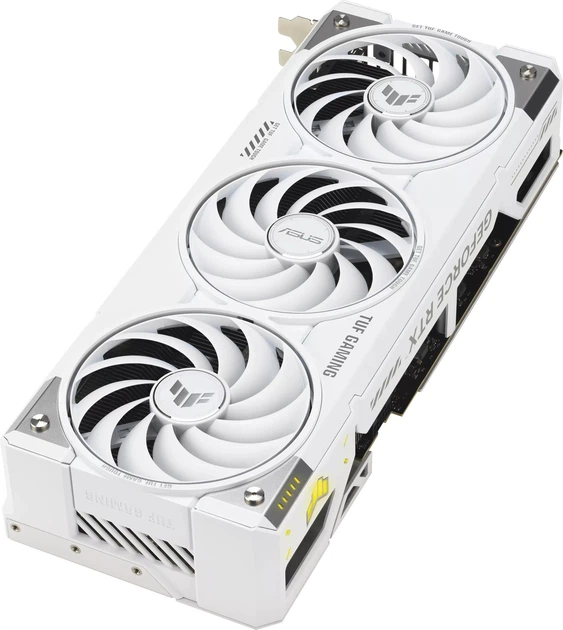 Відеокарта ASUS PCI-Ex GeForce RTX 5070 Ti TUF Gaming BTF White OC Edition 16GB GDDR7 (256bit) (2610/28000) (2 x HDMI, 3 x DisplayPort) (TUF-RTX5070TI-O16G-BTF-WHITE) - зображення 5