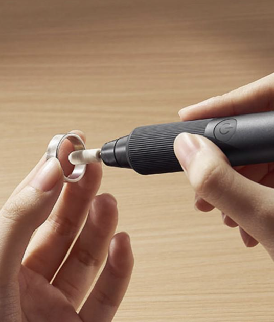 Гравер-ручка Mijia Сarving Pen и 16 насадок Grey - изображение 6