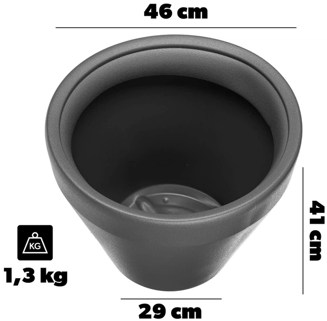 Квітковий горщик Kadax Carife K12260 - зображення 3