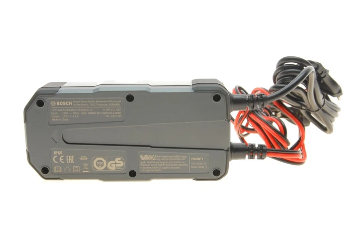 Зарядний пристрій C10 (12V) (для аккум. ємністю від 5Ah до 120Ah) 3.5A (EFB/GEL/ BOSCH 0189911010 - изображение 3