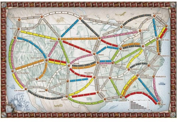 Gra planszowa Asmodee Ticket to ride: USA (edycja holenderska) (824968717516) - obraz 2