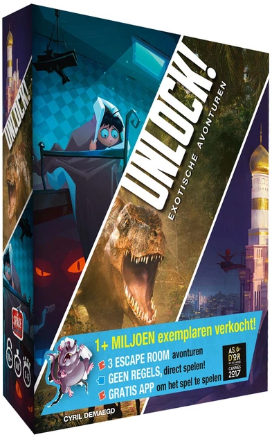 Настільна гра Asmodee Unlock! 4 Exotic Adventures (3558380060505) - Фото 1 Настільна гра Asmodee Unlock! 4 Exotic Adventures (3558380060505) - зображення 1