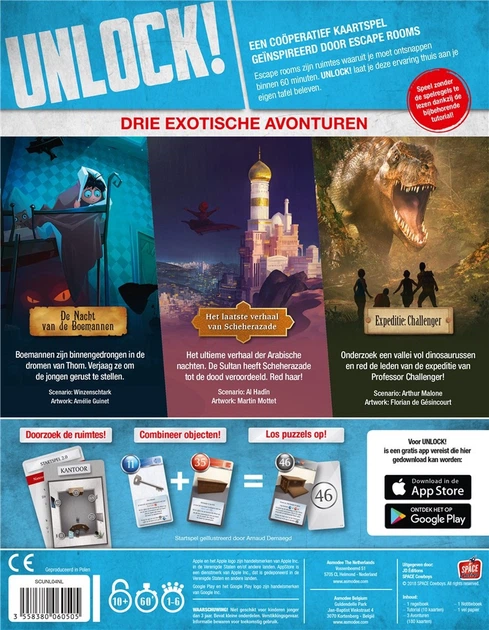 Настільна гра Asmodee Unlock! 4 Exotic Adventures (3558380060505) - Фото 2 Настільна гра Asmodee Unlock! 4 Exotic Adventures (3558380060505) - зображення 2