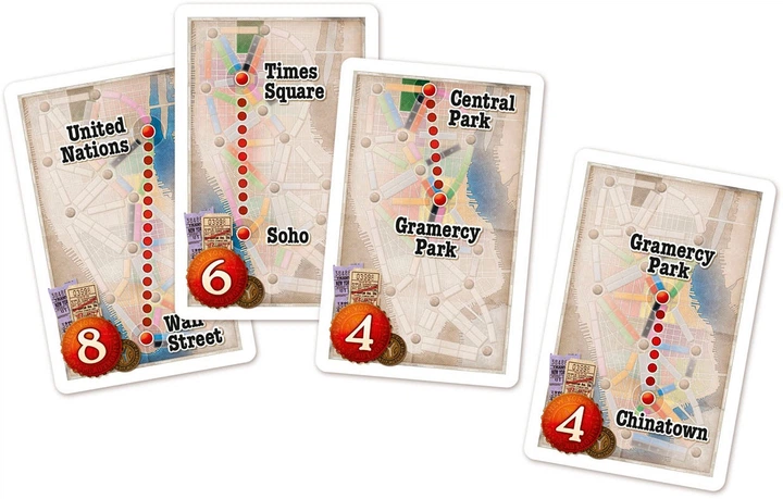 Gra planszowa Asmodee Ticket to ride: New York (edycja holenderska) (824968205600) - obraz 5