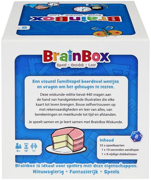 Gra planszowa Asmodee BrainBox: Math (edycja holenderska) (5025822131188) - obraz 2