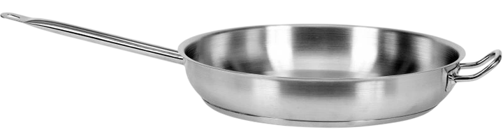 Patelnia Yato Professional Kitchen Equipment YG-00105 ze stali nierdzewnej 40 cm (5906083860591) - obraz 1