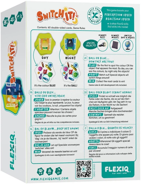 Настільна гра Asmodee Switch It! (голландське видання) (5430003112007) - зображення 2