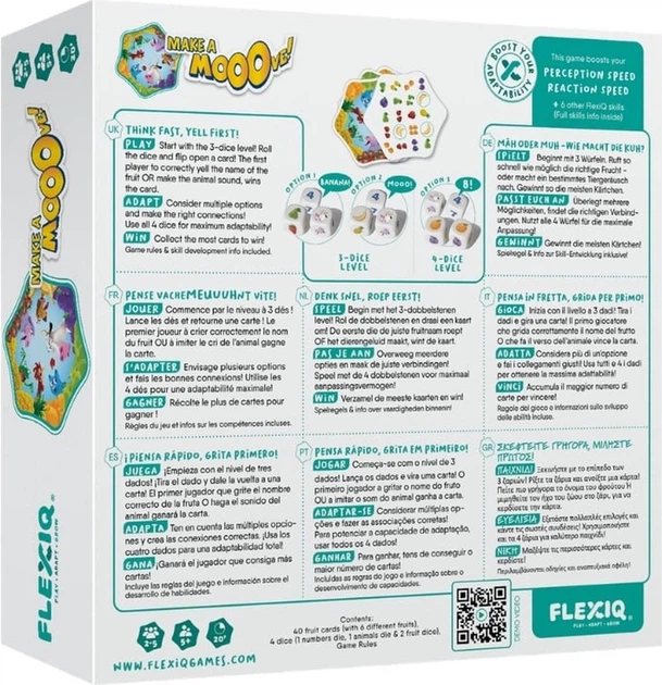 Настільна гра Asmodee Make a Mooove! (китайське видання) (5430003112052) - зображення 2