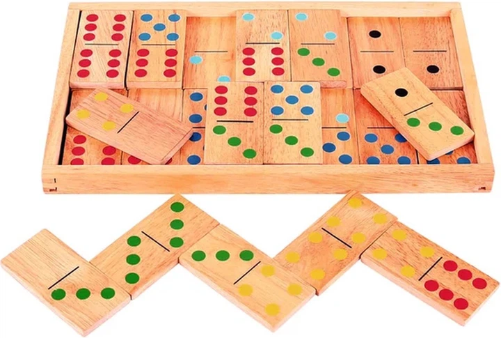 Настільна гра Bigjigs Jumbo Domino (англійське видання) (0691621021576) - зображення 2