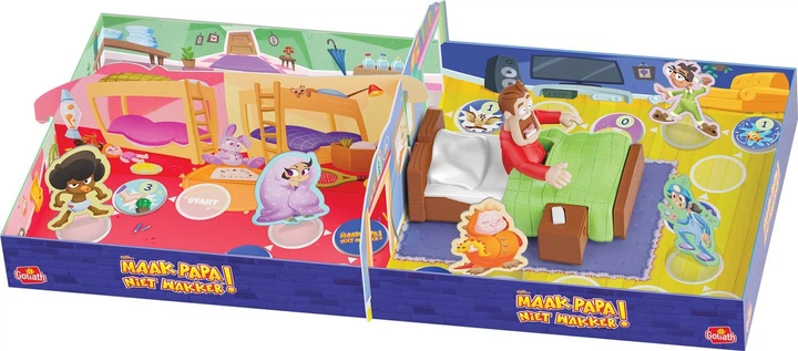 Настільна гра Goliath Games Sshh! Don't Wake Up Daddy Kids (голландське видання) (8720077319608) - зображення 3
