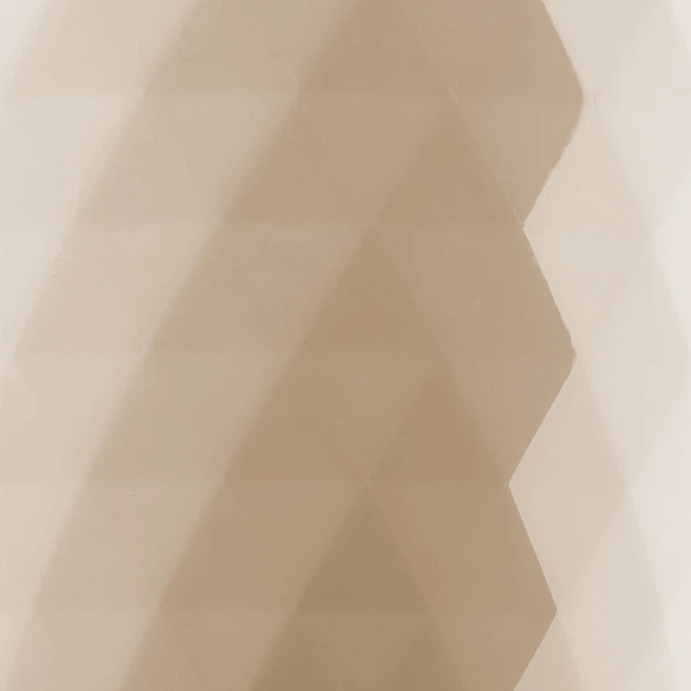 Doniczka na kwiaty z podstawką Kadax Amily 25 cm + 30 cm 2 szt. Kremowa (K8173) - obraz 4