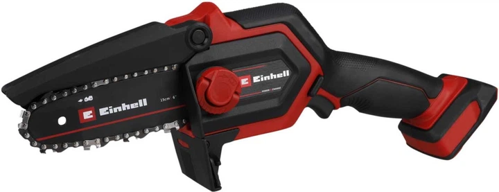 Ланцюгова міні-пилка акумуляторна Einhell X-Change GE-PS 18/15 Li BL - Solo 4600040 (4006825671612) - зображення 1
