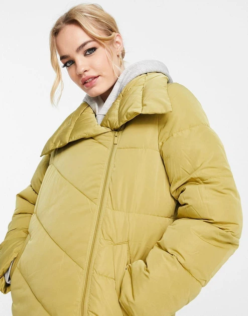 Куртка демісезонна жіноча ASOS 300006-4 XL гірчичний (30000618406) - Фото 4 Куртка демісезонна жіноча ASOS 300006-4 XL гірчичний (30000618406) - изображение 4