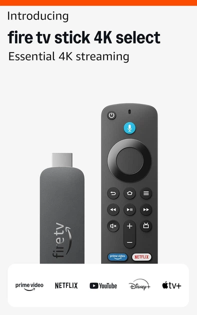 Медиаплеер Amazon Fire TV Stick 4K Select - Фото 2 Медиаплеер Amazon Fire TV Stick 4K Select - изображение 2