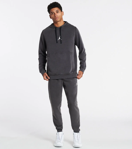 Худи Air Jordan MJ Air Fleece Pullover Hoodie Grey DA9860-010 M - Фото 4 Худи Air Jordan MJ Air Fleece Pullover Hoodie Grey DA9860-010 M - изображение 4