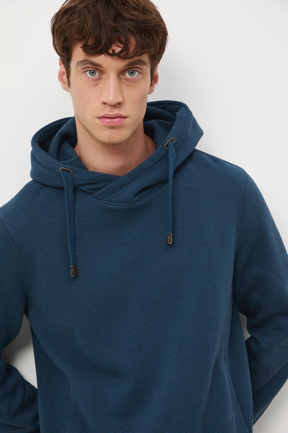 Худи мужское однотонное бирюзовое RW25-BLM070-67M Medicine XL - изображение 3