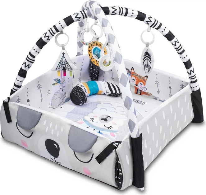 Інтерактивний навчальний килимок Ricokids 110 x 100 см Boho 7318 (5908220476337) (955555911698809) - Уцінка - зображення 2